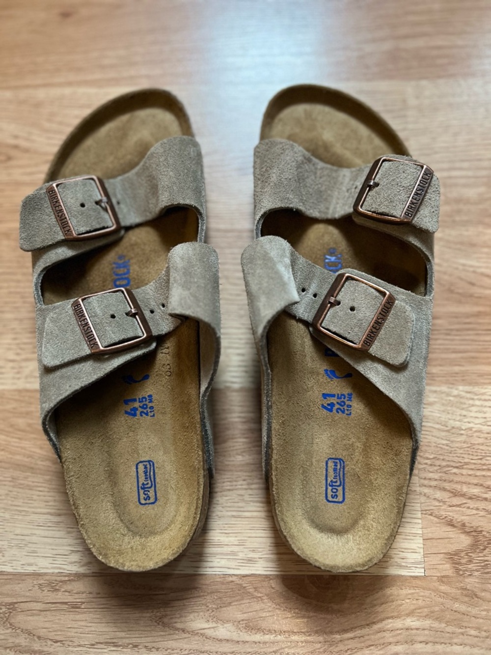 New Size 41 Birkenstock Arizona Soft Footbed Sandals - Picture 2 of 4